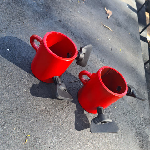 Axle/log locking collar (pair)