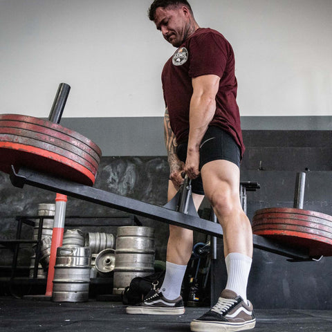 T Bar Deadlift apparatus